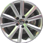 Volkswagen Passat wheel ALY69829 silver machined